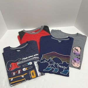 Old Navy T-Shirts, Large/10-12, Lot of 4